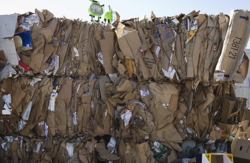 Prices for cardboard waste