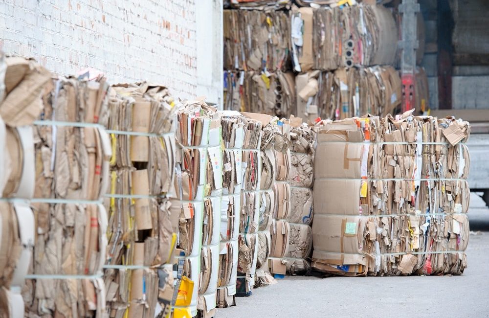 old corrugated cardboard