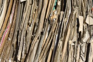 old corrugated containers