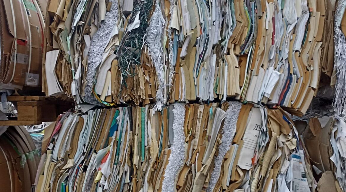 Waste paper in Vancouver